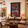 Handmade Pictorial Carpet 2' 6" x 4' 4" ft / 76 x 132 cm - No. W37610