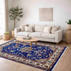 Handmade Jaldar Rug 4' 2" x 6' 1" ft / 127 x 186 cm - No. W38068