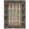 Handmade Turkish Design Wool Kilim 6' 8" x 10' 0" ft / 204 x 305 cm - No. W38069