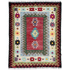 Handmade Vegetable Kelim 4' 11" x 6' 7" ft / 150 x 200 cm - No. W38127