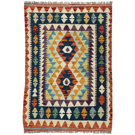 Small Size Chobi Kilim 2' 7" x 4' 0" ft / 80 x 121 cm - No. W38161