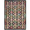 Handmade Turkish Design Wool Kilim 6' 8" x 9' 9" ft / 204 x 298 cm - No. W38231
