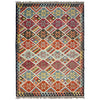 Handmade Afghan Vegetable Kilim 5' 9" x 8' 2" ft / 174 x 250 cm - No. W38939