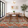 Handmade Afghan Vegetable Kilim 5' 9" x 8' 2" ft / 174 x 250 cm - No. W38939