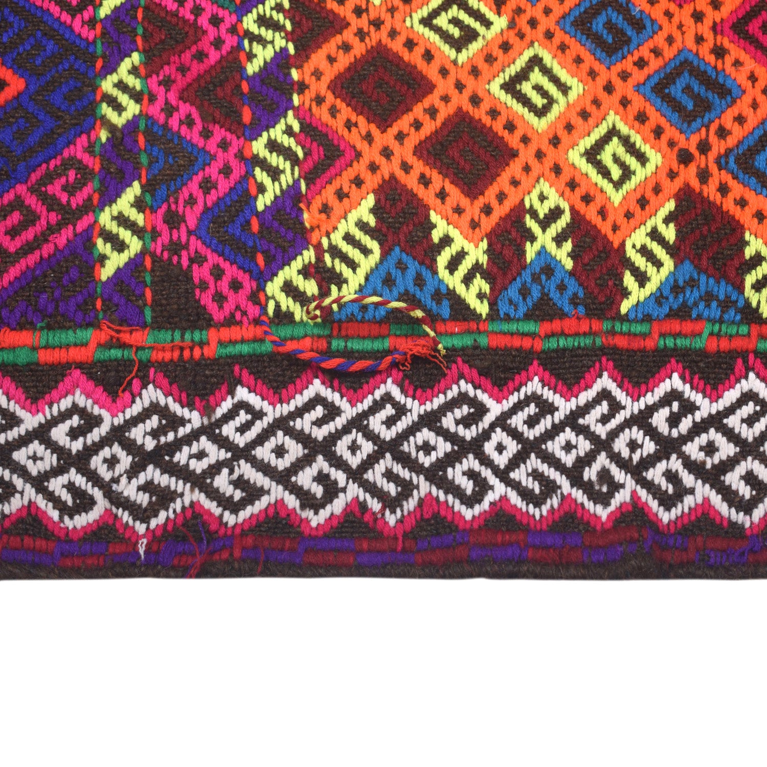 Short Kilim Runner 2' 3" x 8' 5" ft / 68 x 256 cm - No. Y13026