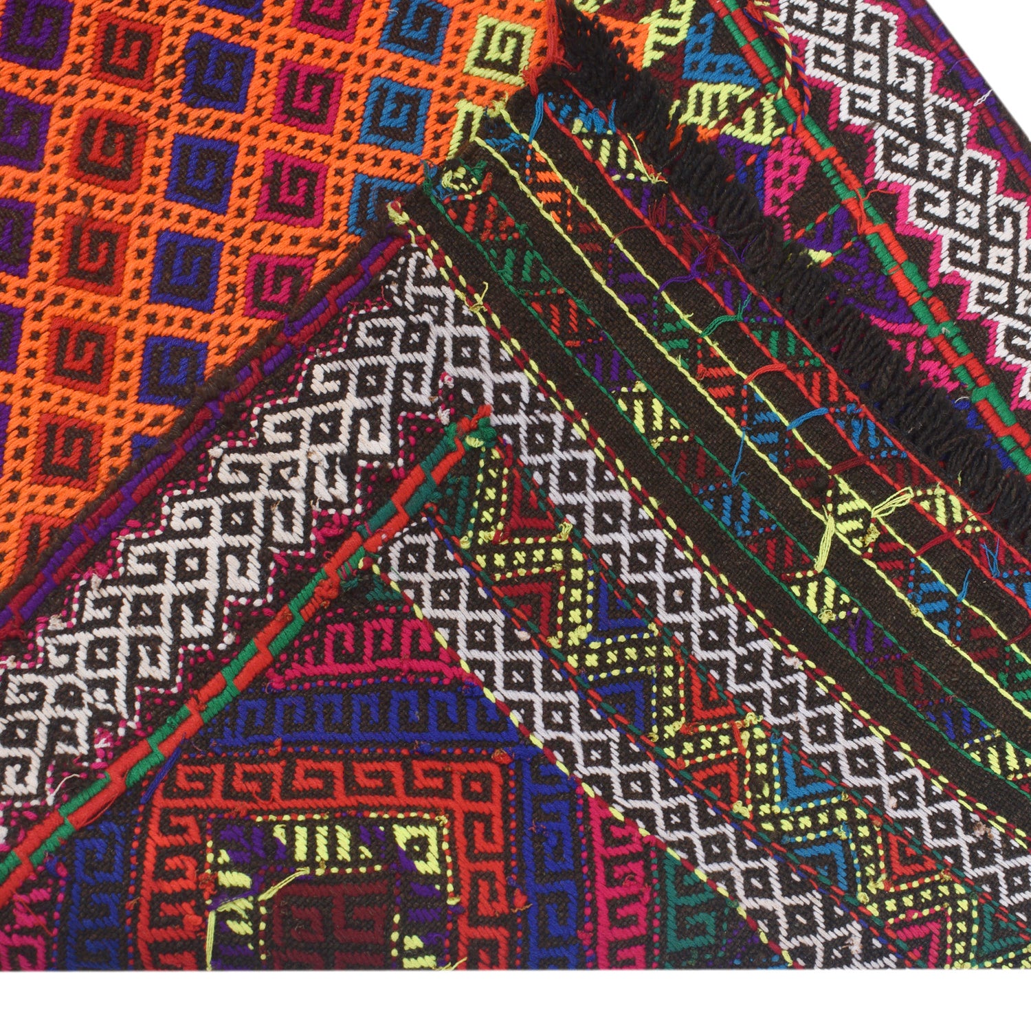 Short Kilim Runner 2' 3" x 8' 5" ft / 68 x 256 cm - No. Y13026