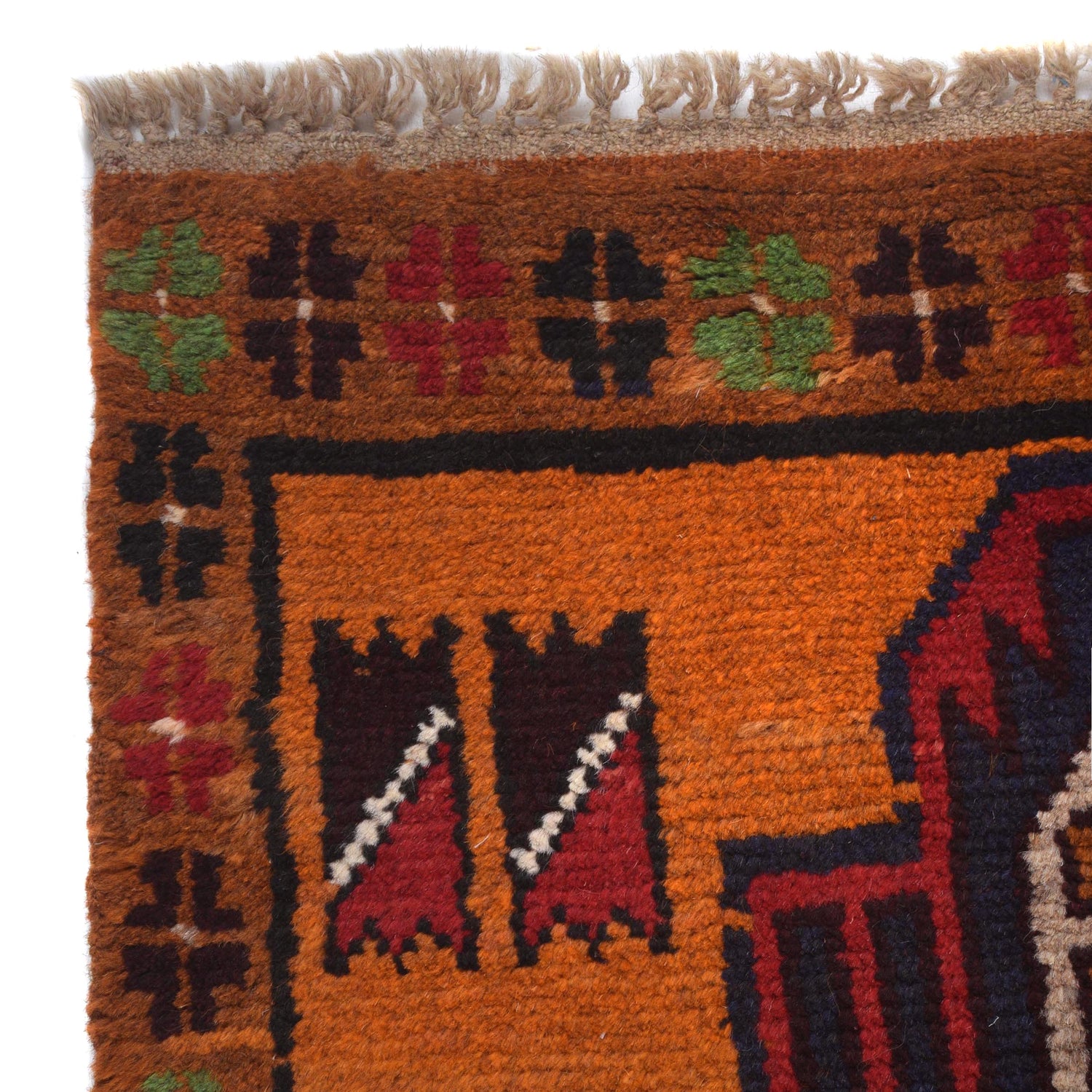 Handmade Balochi Runner Rug 2' 2" x 8' 3" ft / 67 x 252 cm - No. Y15004