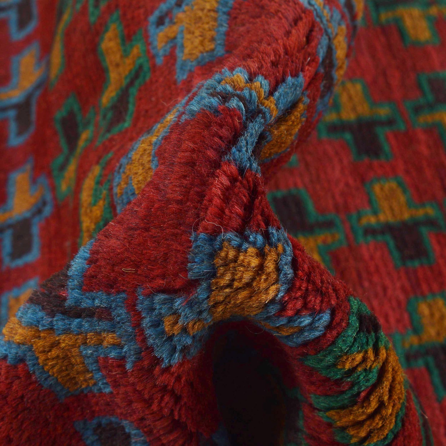 Handmade Balochi Runner Rug 2' 6" x 8' 2" ft / 75 x 250 cm - No. Y15005