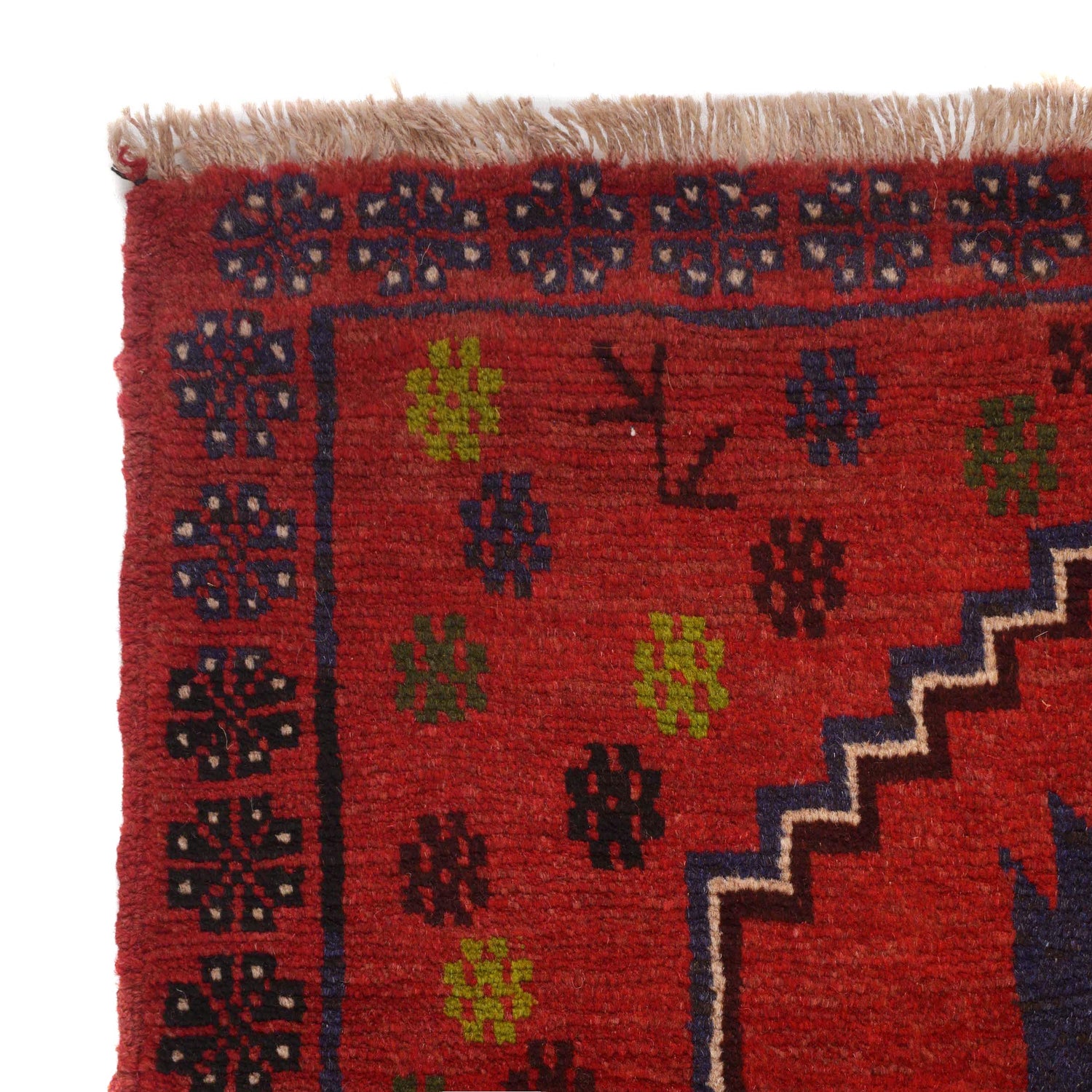 Afghan Baluchi Hallway Runner 2' 10" x 9' 6" ft / 87 x 289 cm - No. Y15122