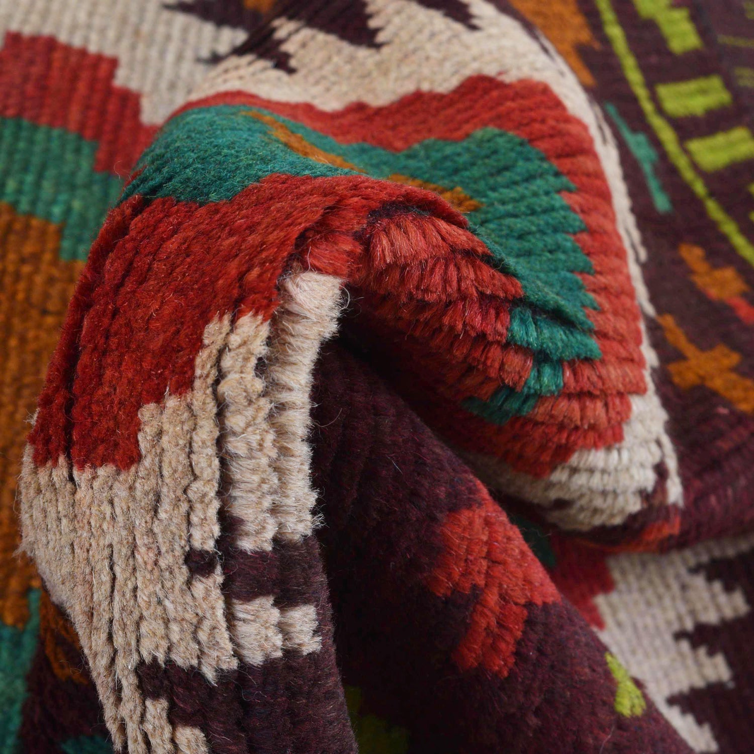 Afghan Baluchi Hallway Runner 2' 5" x 9' 7" ft / 74 x 292 cm - No. Y15124