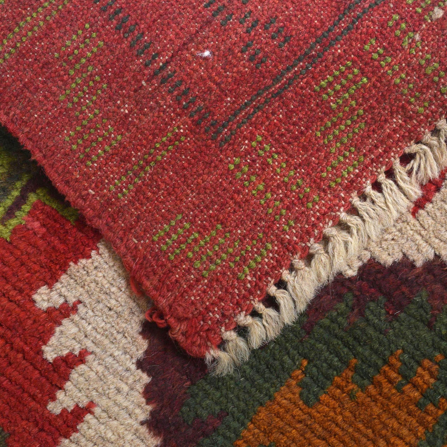 Afghan Baluchi Hallway Runner 2' 6" x 9' 4" ft / 77 x 284 cm - No. Y15125