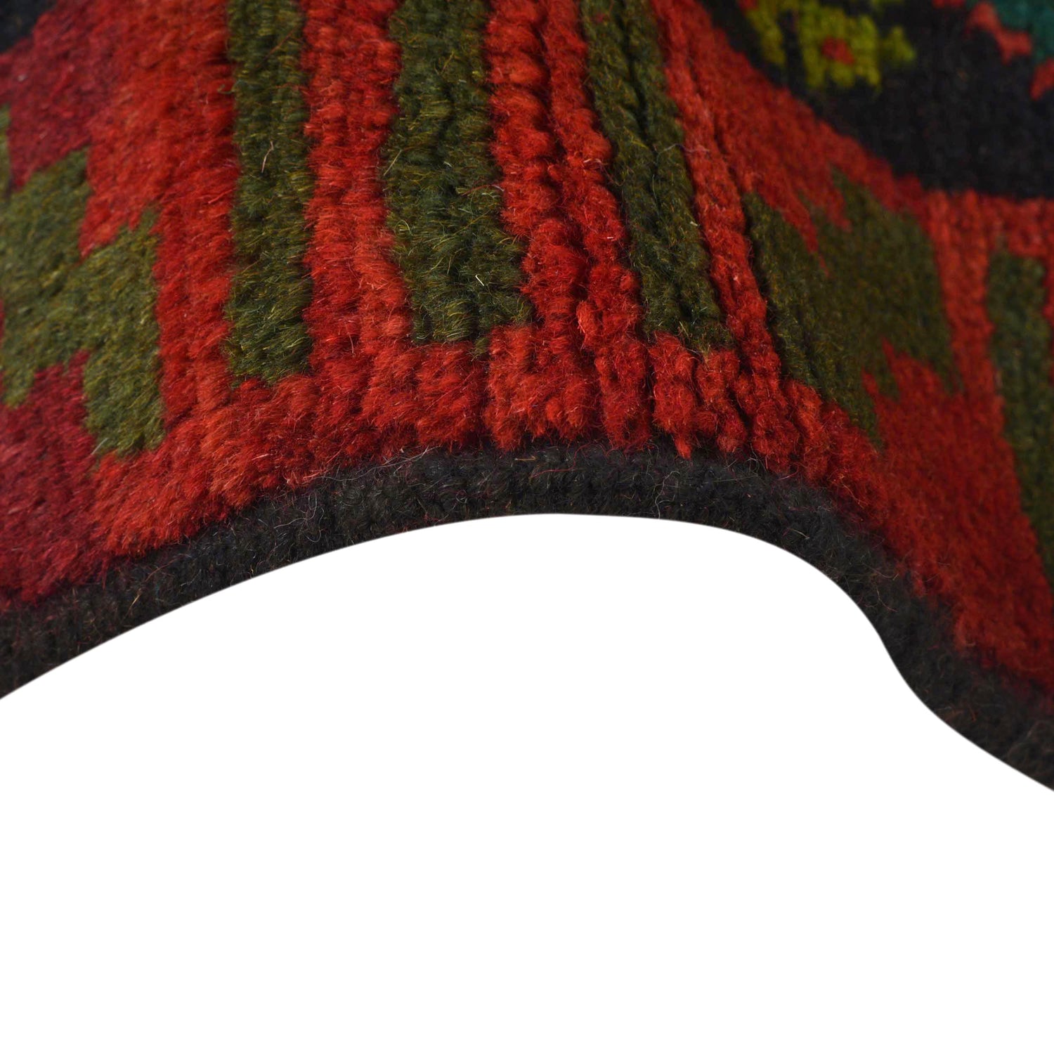 Black Color Baloch Runner 2' 2" x 6' 2" ft / 66 x 189 cm - No. Y15181