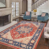 Handmade Persian Design Heriz Carpet 10' 3" x 14' 3" ft / 313 x 434 cm - No. Y15360