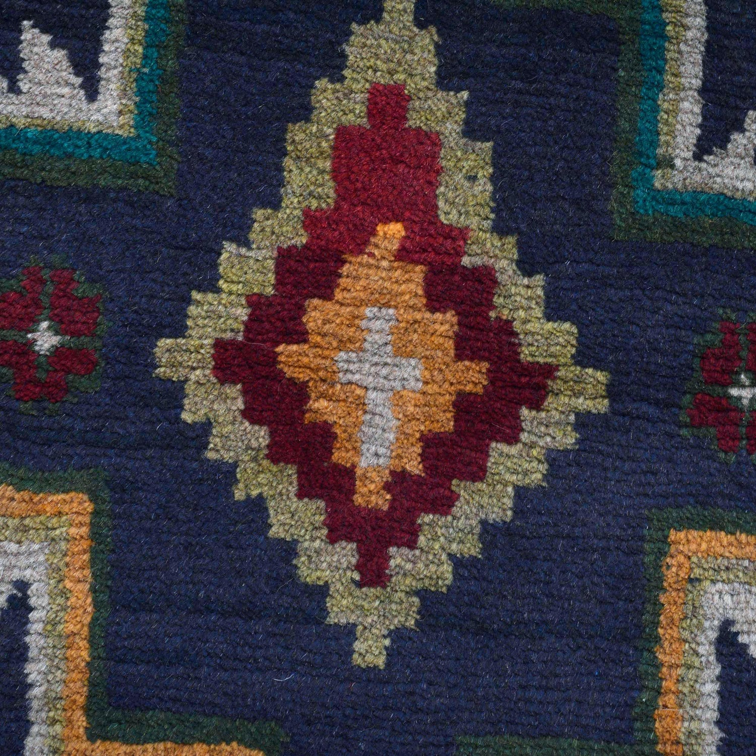 Handmade Balochi Runner Rug 2' 6" x 7' 7" ft / 76 x 232 cm - No. Y15374