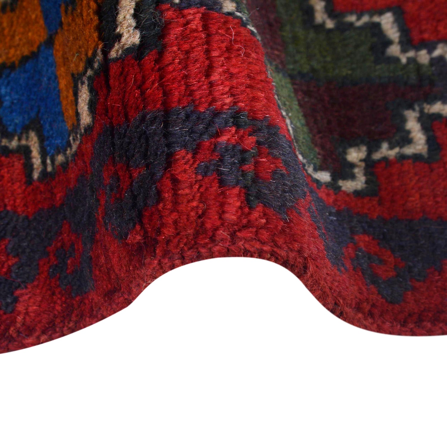 Handmade Balochi Runner Rug 2' 0" x 7' 7" ft / 62 x 232 cm - No. Y15375