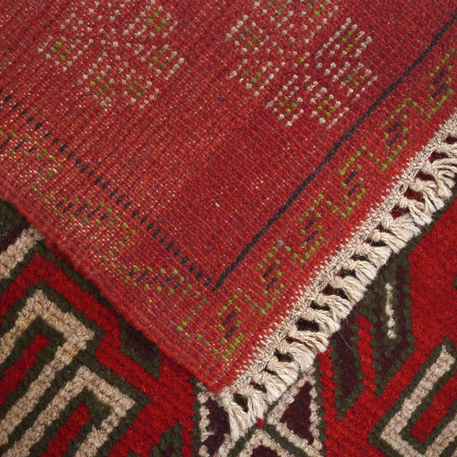 Afghan Baluchi Hallway Runner 2' 6" x 9' 4" ft / 75 x 284 cm - No. Y15397