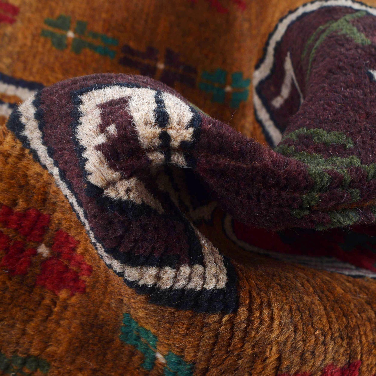 Handmade Balochi Runner Rug 2' 4" x 8' 7" ft / 72 x 261 cm - No. Y15909