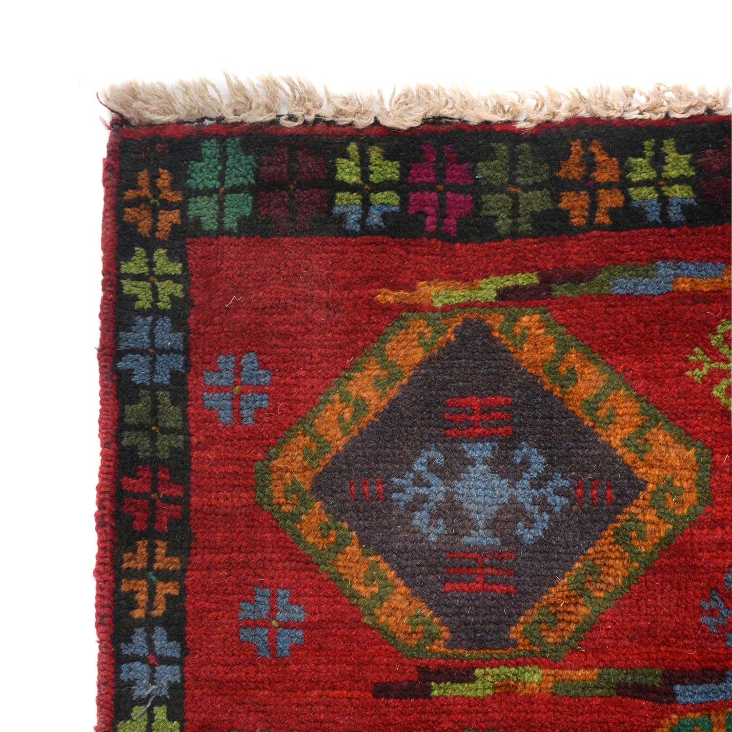 Handmade Balochi Runner Rug 2' 6" x 8' 5" ft / 75 x 257 cm - No. Y16015