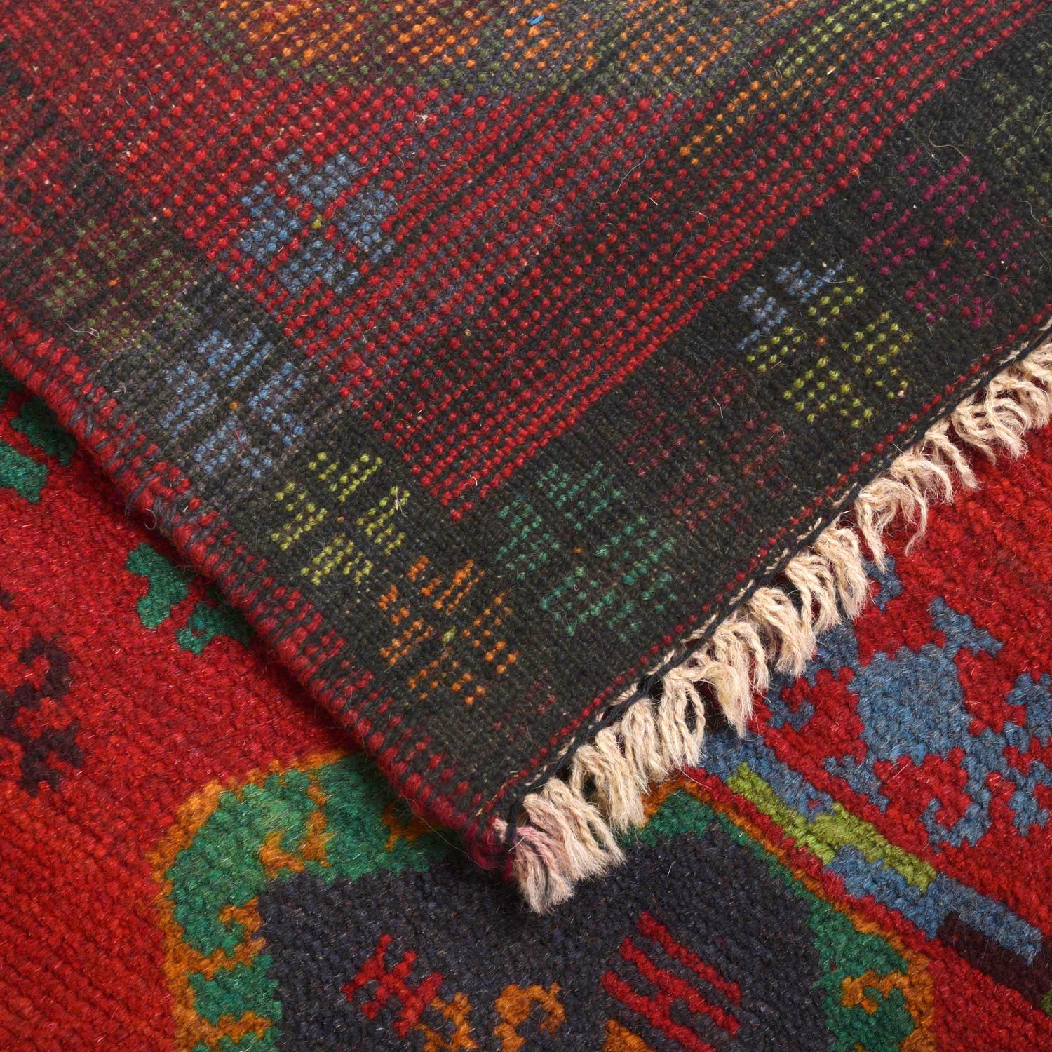 Handmade Balochi Runner Rug 2' 6" x 8' 5" ft / 75 x 257 cm - No. Y16015