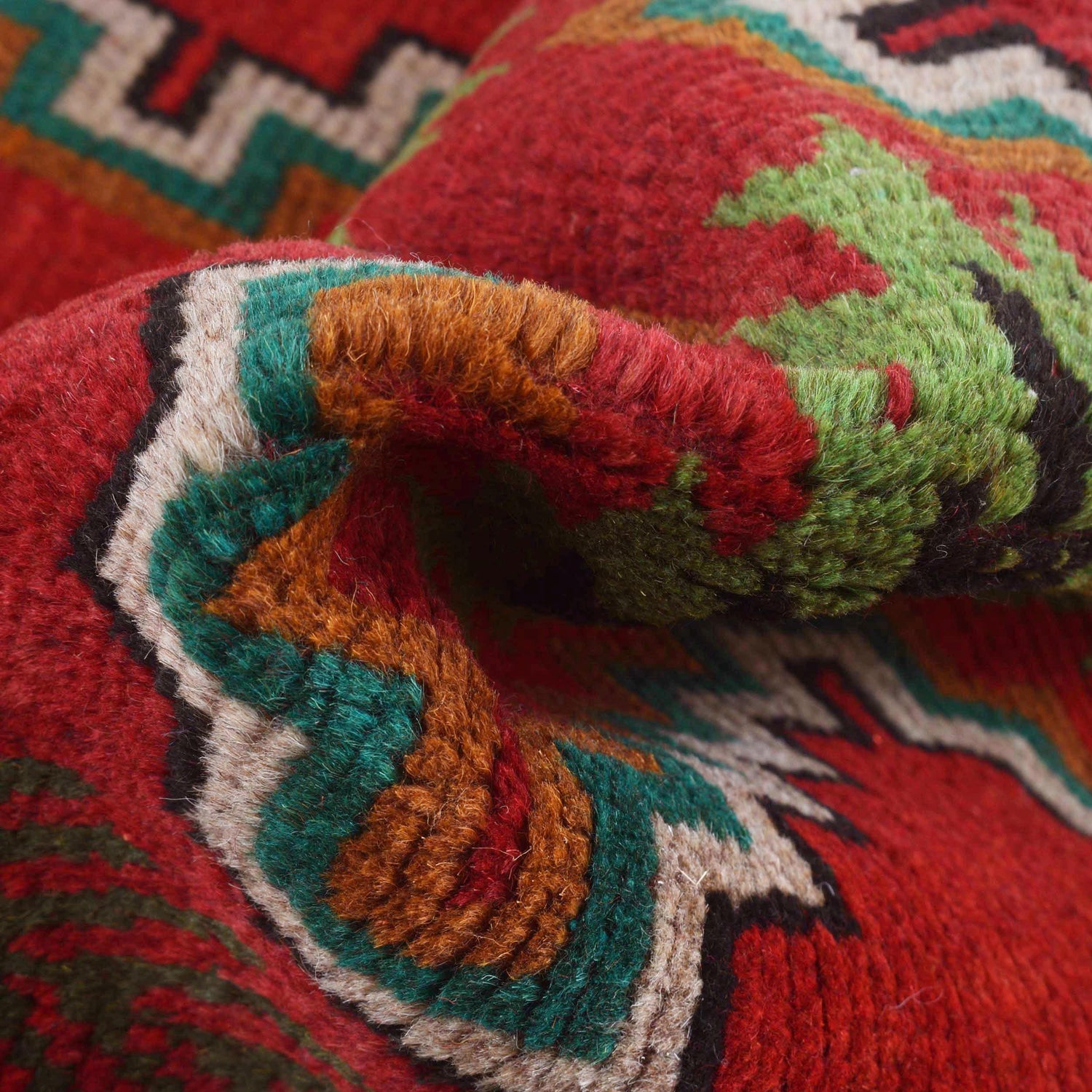 Handmade Balochi Runner Rug 2' 1" x 8' 2" ft / 64 x 249 cm - No. Y16017