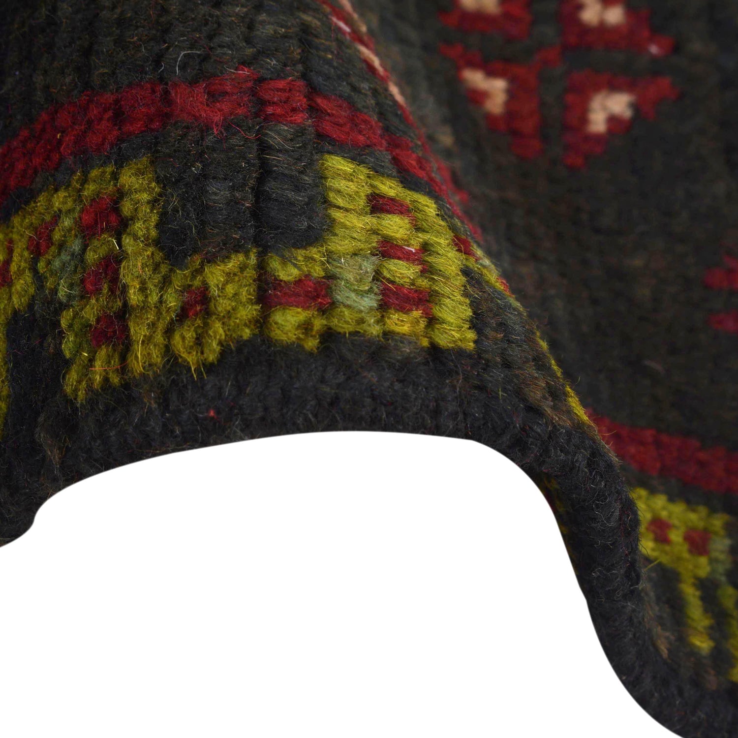 Black Color Baloch Runner 2' 0" x 6' 8" ft / 62 x 203 cm - No. Y16320