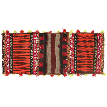 Tribal Baluch Saddle Bag Area Kilim 1' 5" x 3' 3" ft / 43 x 100 cm - No. Y16368