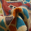 Colorful Flat-Weave Wool Kilim 7' 4" x 9' 10" ft / 224 x 299 cm - No. Y31565