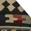 Colorful Flat-Weave Wool Kilim 7' 3" x 9' 10" ft / 220 x 300 cm - No. Y31566