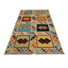 Hand Made Afghan Kilim 4' 5" x 7' 3" ft / 135 x 222 cm - No. Y31571