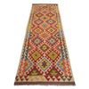 Handmade Turkish Design Wool Kilim Runner 2' 9" x 8' 10" ft / 84 x269 cm - No. Y31577