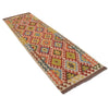 Handmade Turkish Design Wool Kilim Runner 2' 9" x 8' 10" ft / 84 x269 cm - No. Y31577