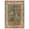 Handmade Pictorial Carpet 4' 0" x 5' 11" ft / 121 x 181 cm - No. Y33032