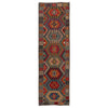 Long Chobi Kilim Runner 2' 10" x 9' 9" ft / 87 x 297 cm - No. Y35095