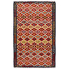 Hand Made Afghan Kilim 5' 1" x 8' 2" ft / 154 x 248 cm - No. Y35644