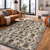 Modern Oushak Area Rug 3' 11" x 5' 9" ft / 120 x 175 cm - No. Y37279
