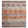 Hand Made Afghan Kilim 8' 3" x 9' 9" ft / 251 x 298 cm - No. Y37316