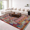 Handmade Vegetable Kilim 6' 7" x 10' 1" ft / 200 x 308 cm - No. Y37320