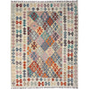 Hand Knotted Afghan Style Kilim 5' 1" x 6' 8" ft / 154 x 202 cm - No. Y37329