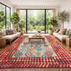 Hand Woven Wool Kelim 7' 3" x 9' 9" ft / 222 x 296 cm - No. Y37335