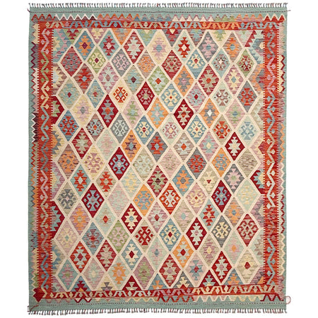 Handmade Vegetable Kelim 8' 5" x 10' 0" ft / 257 x 305 cm - No. Y37345