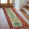Hand Woven Wool Kelim Runner 2' 0" x 5' 8" ft / 60 x 173 cm - No. Y39095