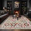 Hand Knotted Flatweave Kilim 5' 10" x 7' 7" ft / 178 x 232 cm - No. Y39097