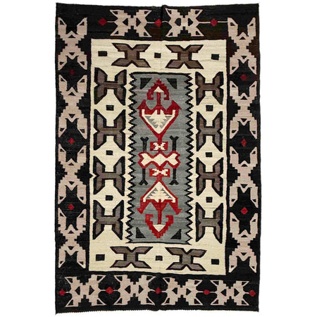 Handmade Afghan Vegetable Kilim 5' 8" x 8' 5" ft / 172 x 256 cm - No. Y39099