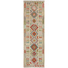 Long Chobi Kilim Runner 2' 7" x 9' 8" ft / 79 x 294 cm - No. Y39107