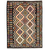 Hand Knotted Afghan Style Kilim 5' 0" x 6' 6" ft / 153 x 199 cm - No. Y39112