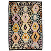 Hand Made Afghan Kilim 4' 1" x 6' 2" ft / 124 x 188 cm - No. Y39116