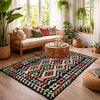 Handmade Afghan Vegetable Kilim 4' 11" x 6' 4" ft / 149 x 192 cm - No. Y39139