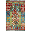 Handmade Turkish Design Wool Kilim 3' 3" x 5' 4" ft / 100 x 162 cm - No. Y39158
