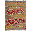Small Size Chobi Kilim 3' 4" x 4' 9" ft / 102 x 146 cm - No. Y39159