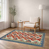 Hand Made Afghan Kilim 2' 7" x 4' 3" ft / 79 x 129 cm - No. Y39164